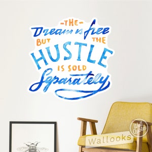 Die Hektik ist separat erhältlich, Wand-Zitat, inspirierende Wand Nachricht, Wand Worte, selbstklebendes Wandaufkleber, schälen und Stick Wandtattoo