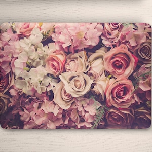 Rose Garden Vintage Floral Pattern UNIVERSAL Laptop Skin, Macbook Skin, Computer Decal Sticker Full Coverage Laptop Sticker Skin Decal