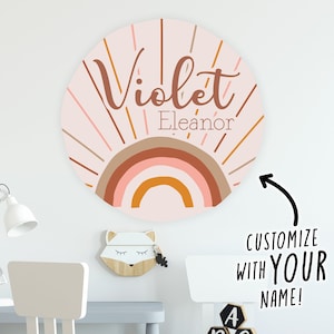 Custom Outer Space Name Wall Decal - Galaxy Nursery Sticker, Personalized Kids Room Decor