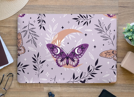 Pellicola Adesiva Farfalla Per Laptop 13-17 Pollici | Skin Colorata Alta Qualità, Made In Germany