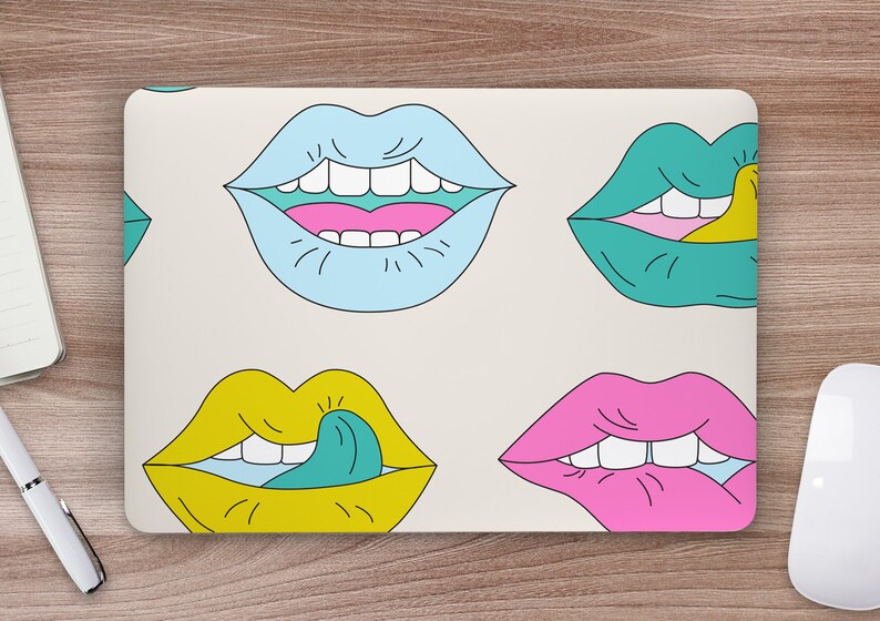 Lap Stickers Skin LIP ART UNIVERSAL Laptop Skin, Computer Skin, Laptop Sticker Decal ...
