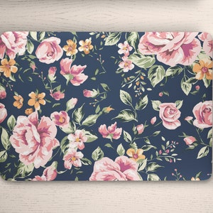 Roses and Flowers Garden Bouquet Pattern UNIVERSAL Laptop Skin, Macbook Skin, Computer Decal Sticker Full Coverage Laptop Sticker Skin Decal