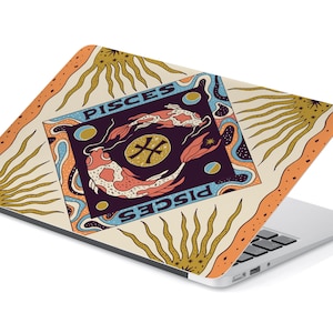 PISCES UNIVERSAL Laptop Skin, Computer Skin, Laptop Sticker Decal, Full Coverage Protective Laptop Skin