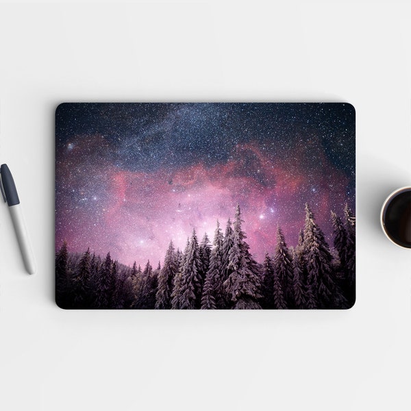 Star Filled Midnight Sky Milky Way Galaxy UNIVERSAL Laptop Skin, Computer Skin, Laptop Sticker Decal, Full Coverage Protective Laptop Skin