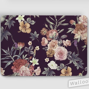 Natural Floral Pattern with Elegant Flower Design Laptop Skin, Macbook Skin, Computer Decal Sticker Full Coverage Laptop Skin