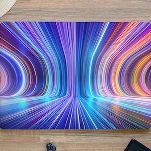 LIT WAVE UNIVERSAL Laptop Skin, Computer Skin, Laptop Sticker Decal, Full Coverage Protective Laptop Skin