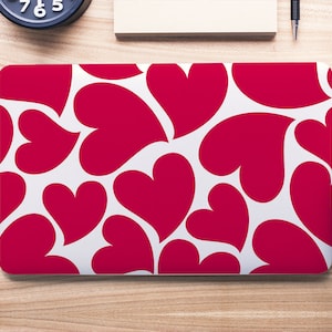 HEARTS UNIVERSAL Laptop Skin, Computer Skin, Laptop Sticker Decal, Full Coverage Protective Laptop Skin