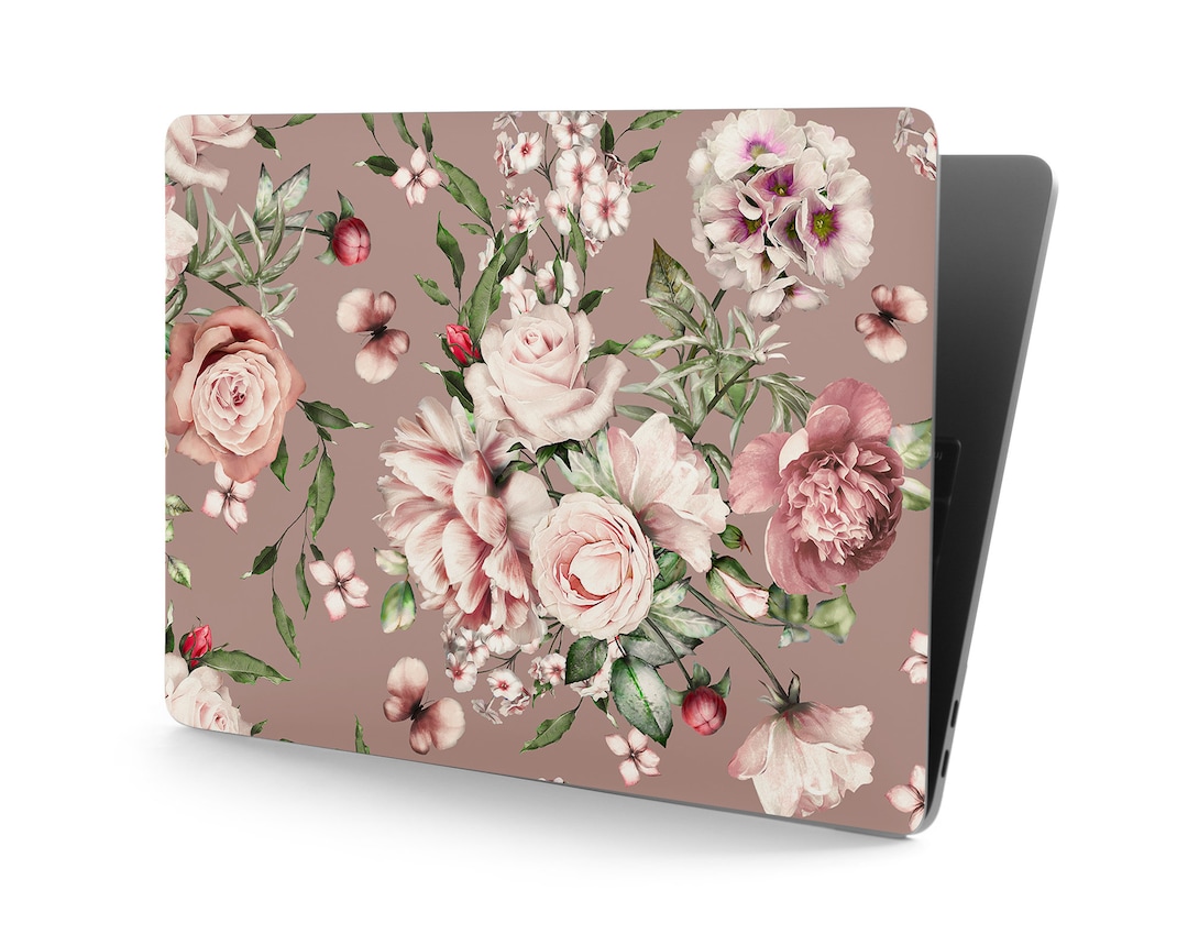 Flower Bouquet Arrangement With Pink Universal Laptop Skin, Computer ...