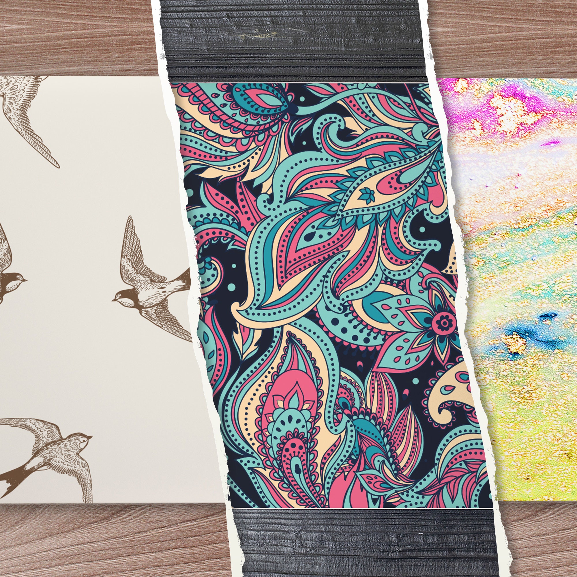 Taylorhe Laptop Skin Sticker Colourful Zebra