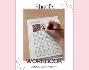 Libro de trabajo de inspiración para colchas imprimible de Shoofly