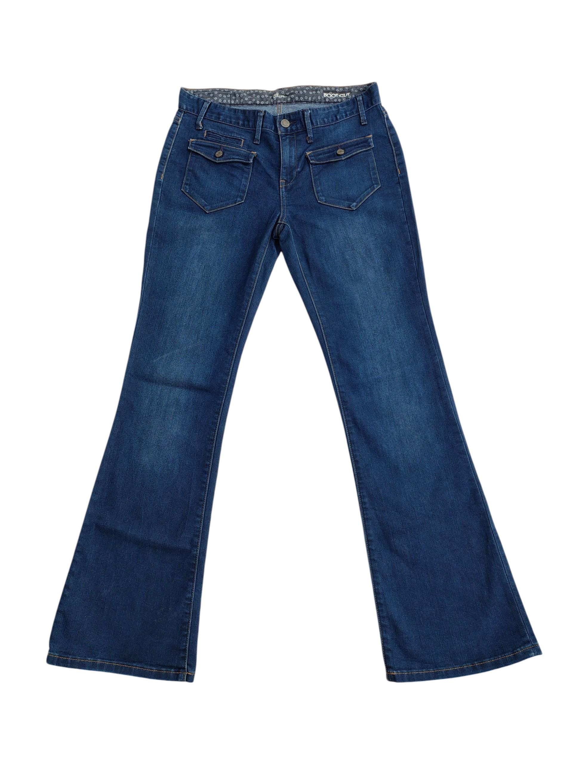 00s OLD GAP BOOTCUT Flare Dark Navy y2k Grunge Denim