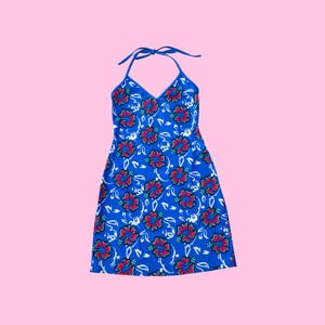 halter neck dress red Isla Halterneck Maxi Slip Dress | Berry Red main image 0