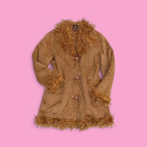 00s comme ca de mode fur jakect y2k Y2k fur jacket - Etsy España