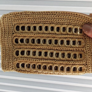 Monedero hecho a mano, color dorado, accesorio, monedero, monedero pequeño, excelente estado, unisex, regalo para ella, ligero, regalo único