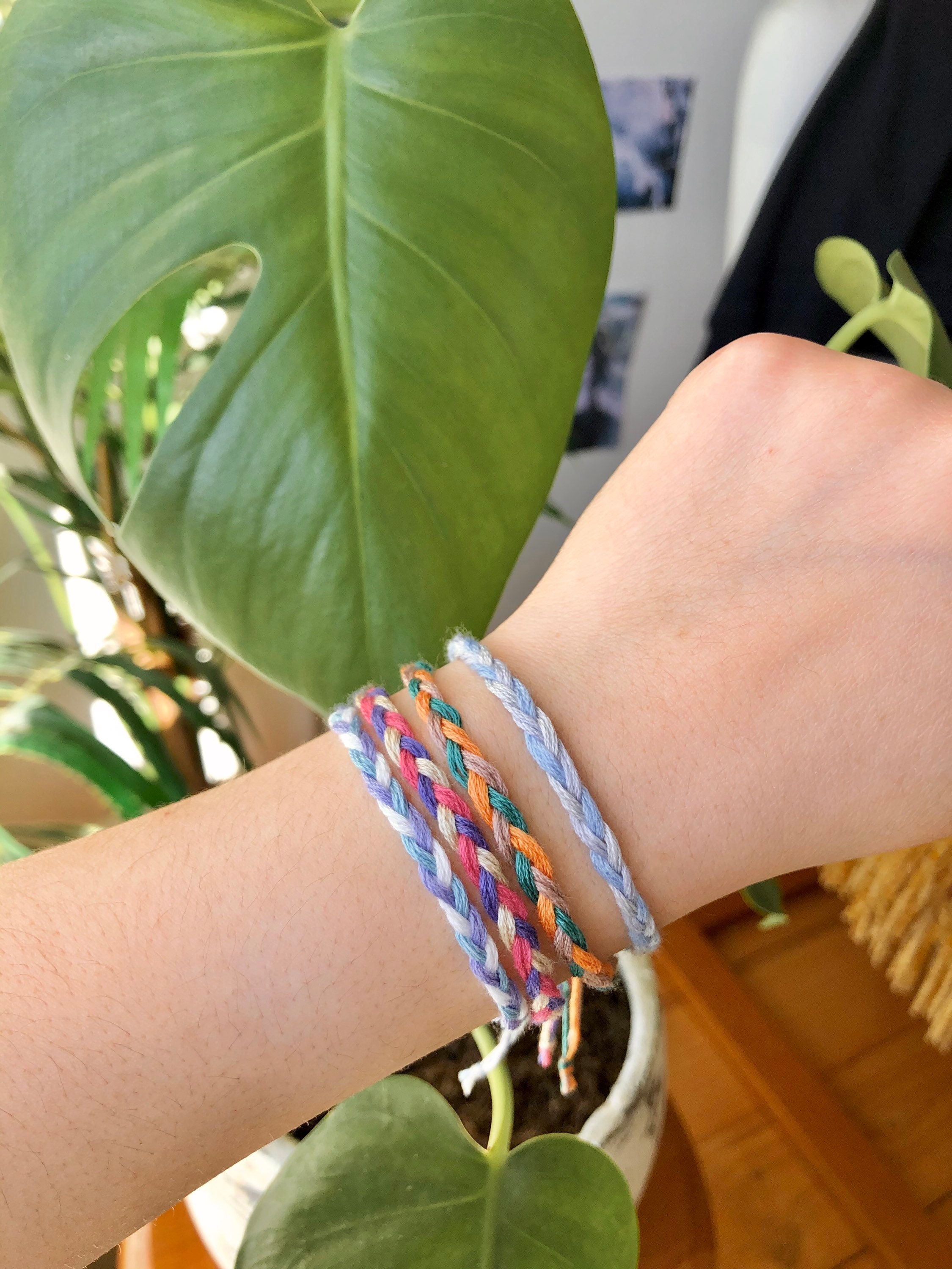 Friendship woven bracelets handmade Etsy
