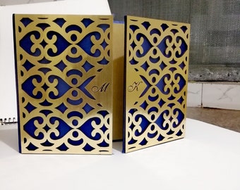 Wedding Invitation Folio, Silk Invitation Folio, Satin Wedding Invitations, Velvet Invitation Folio, Luxury Wedding Invitation