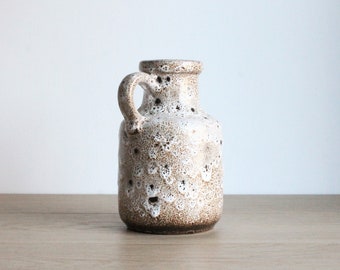 French Vintage 70s Yves Mohy Porcelain Vase for Virebent French Vintage 70s Yves Mohy Porcelain Vase for Virebent