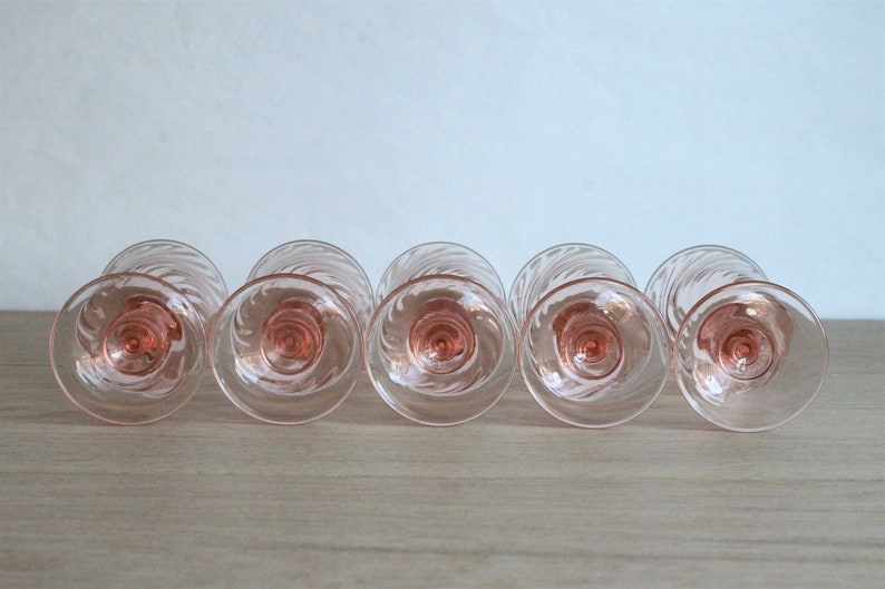 French vintage 70s Luminarc cordial liqueur or port glasses Etsy