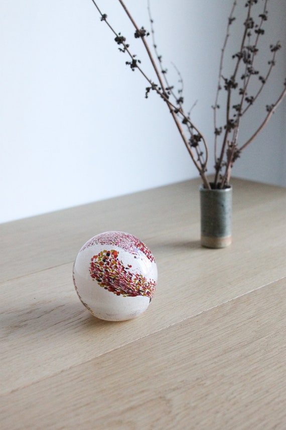 Murano ガラス ペーパーウェイト ムラノ Murano Glass ミルフィオリ