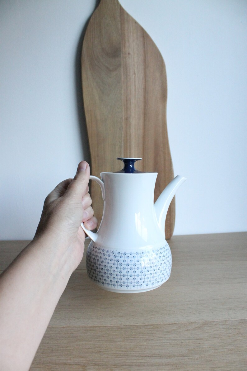 Small Vintage Coffee Serving Pot With Lid Designed by Tapio Etsy