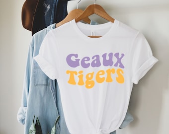Lsu Tigers Shirts | Etsy