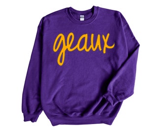 Lsu Sweatshirt - Etsy