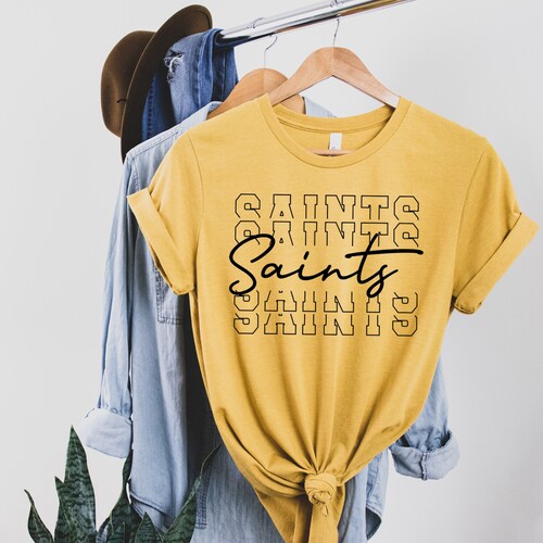 Cute womens saints shirts Clearance