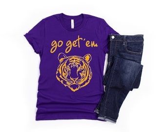 lsu bling shirt