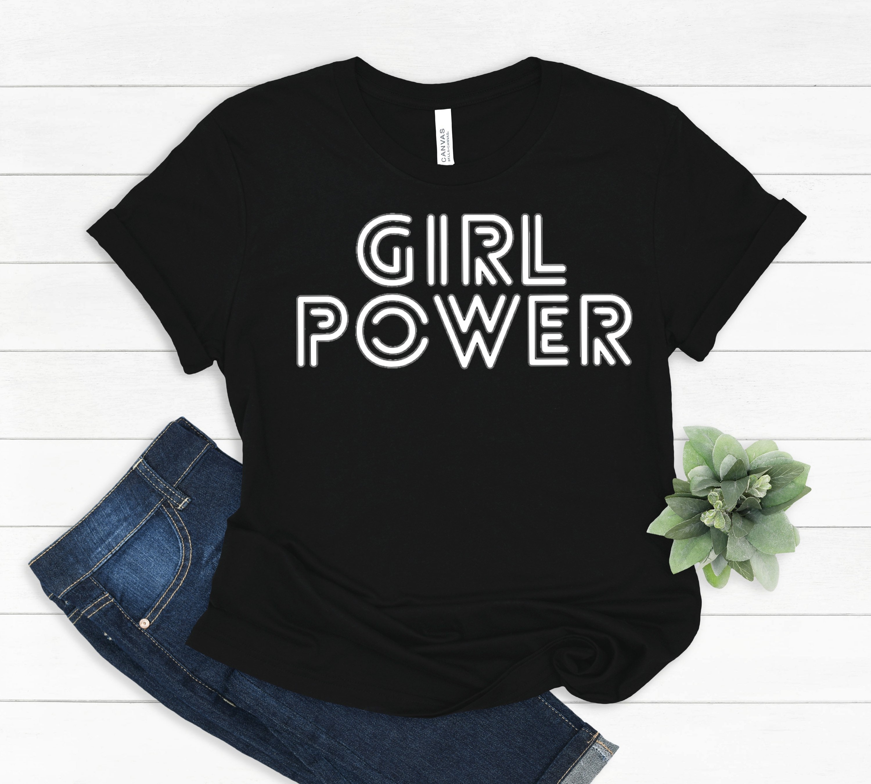 Girl power tshirt GRL PWR shirt feminist tshirt equal Etsy