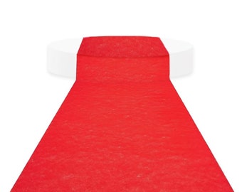 50FT x 3FT Red Aisle Runner