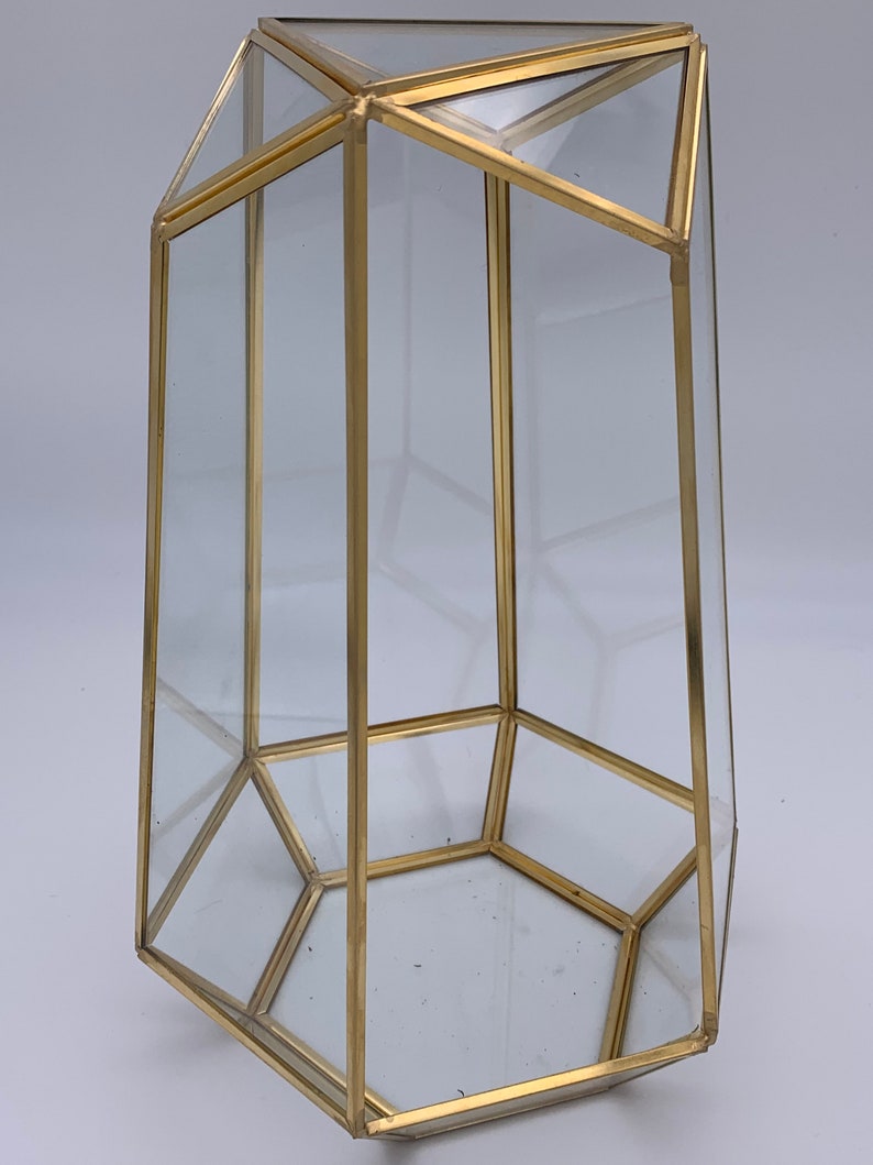 DIY Geometric Glass Terrarium KIT Tall image 5