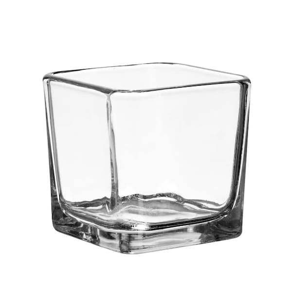 Supply Flora Glass Cube Vases