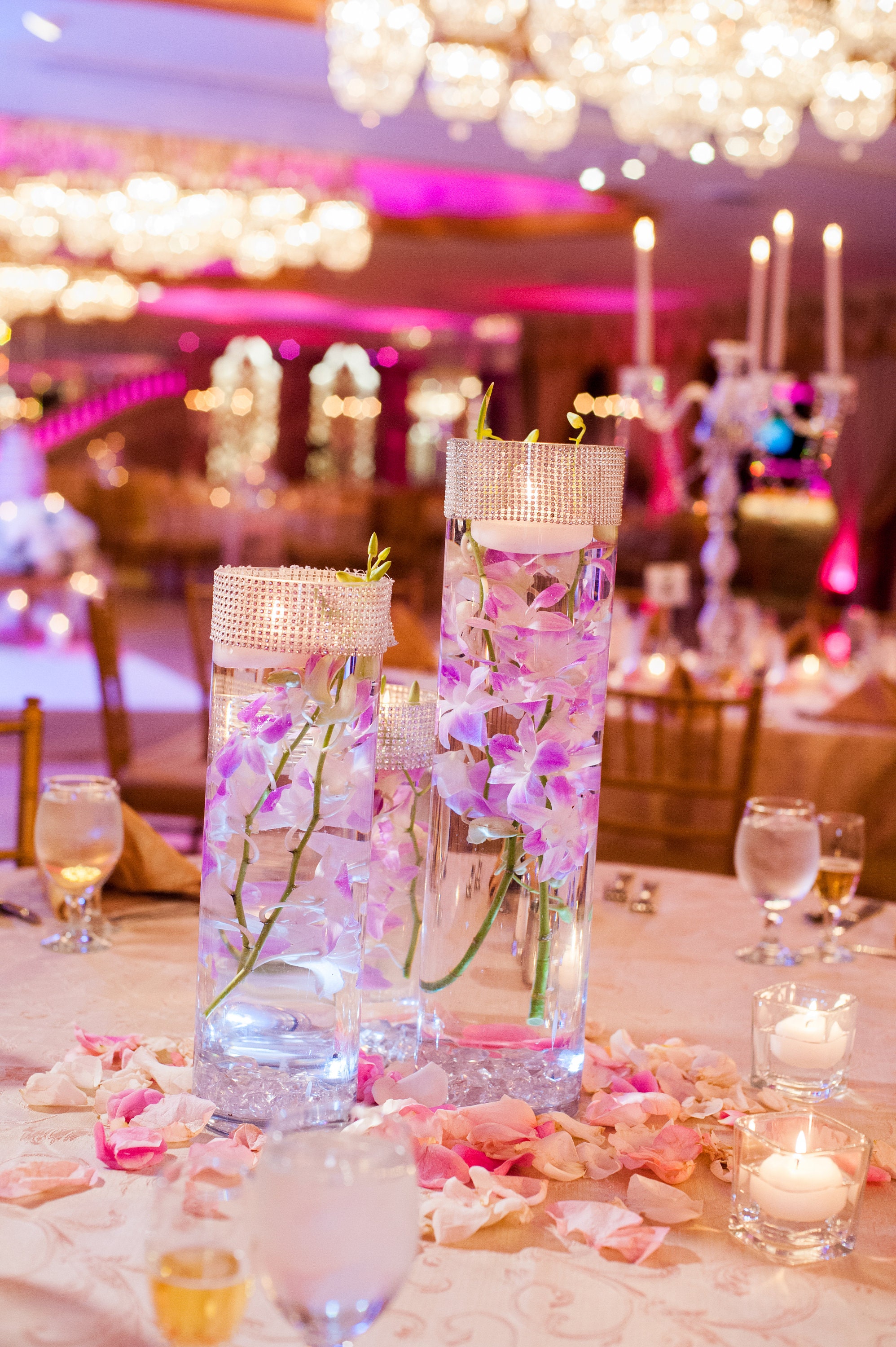 Making wedding hot sale centerpieces
