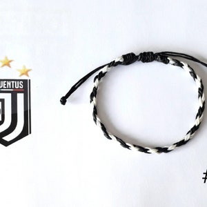 Italian Serie A Football Team Bracelet, Water Resistant Macramé Bracelet, Sliding Knot, for Men, Women, Kids