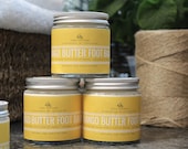 Cosy Cottage Soaps Mango Butter and Lemon Vegan Exfoliating Foot Balm - 120ml