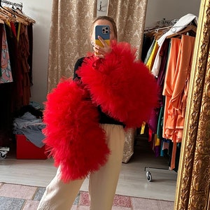 Bolero met ruches // Snelle gratis verzending via DHL Express, aangepaste kleur, mouwen met ruches, stijlvolle accessoires voor fotoshoots, gezwollen bolerojas