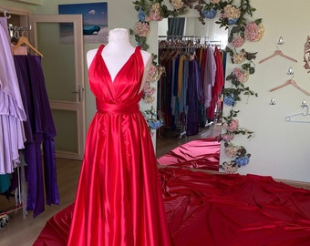 long gown for pre wedding