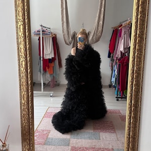 Andrea tulle coat in Black color One size tulle cape Maternity photo session tulle clothes Tulle long sleeves jacket