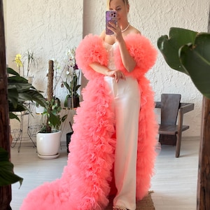 Capa Aurora en color melocotón neón MY194