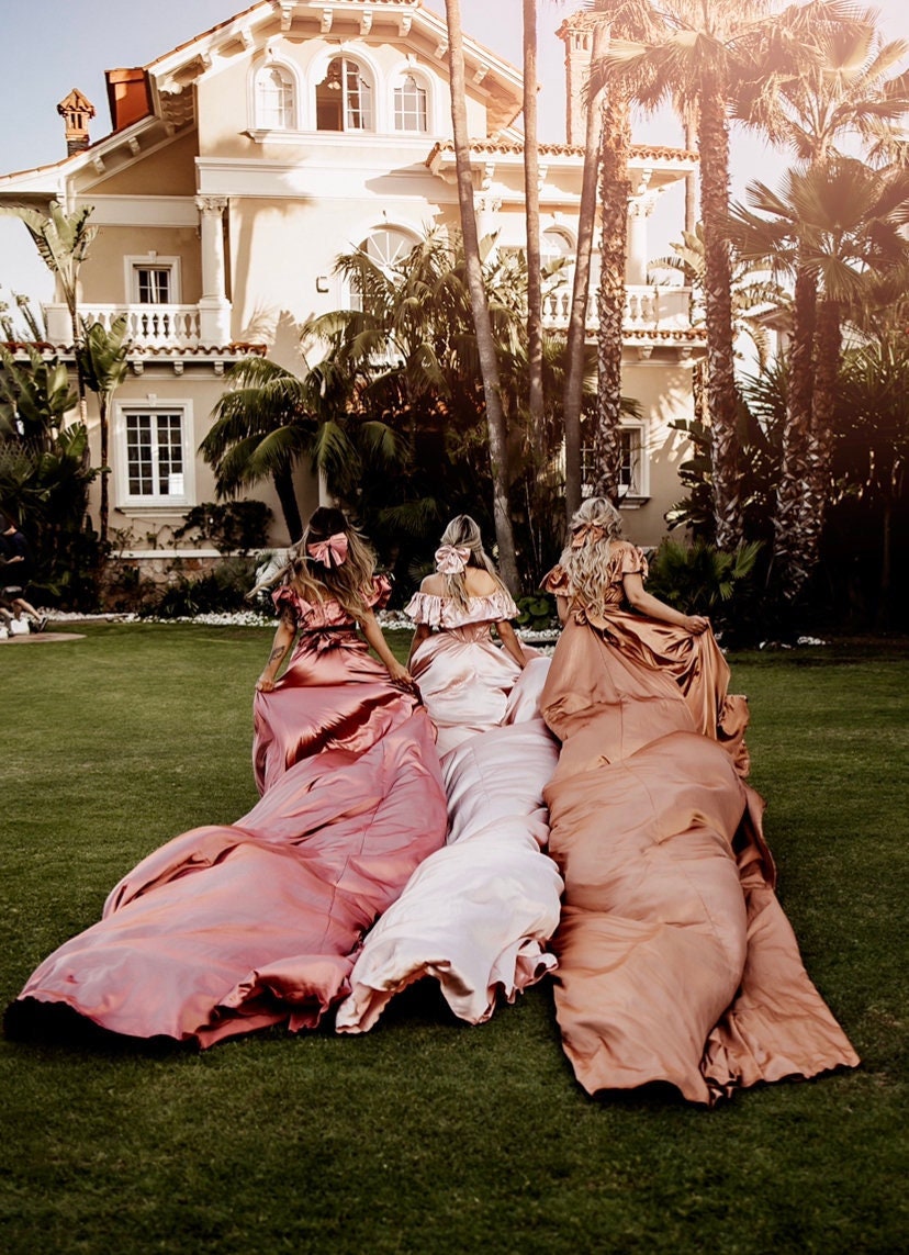 Photographer Sets With Discount 3 Alana Dress in Custom Color, Custom Size Xxs-6Xl, Free Fast Shipping By Dhl Express, Flying Besties Gowns