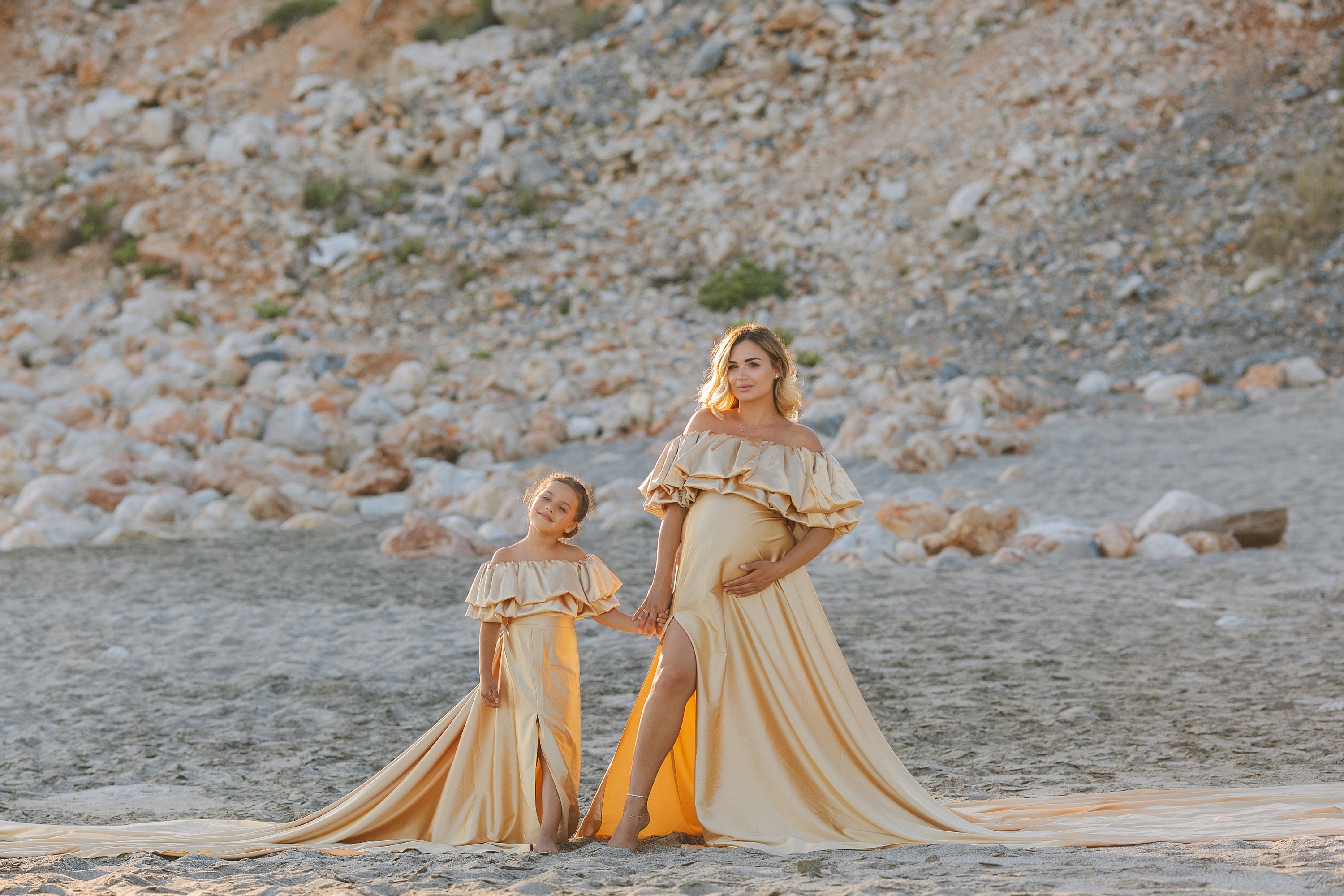 family photos maxi dress Askwind Mommy and Me Outfits, Stripe Stitching Dress,Summer Matching with Pocket for Mother's Day (Red, MOM -S): Clothing, Shoes & Jewelry Style it with birkenstock sandals women What to Wear for Family