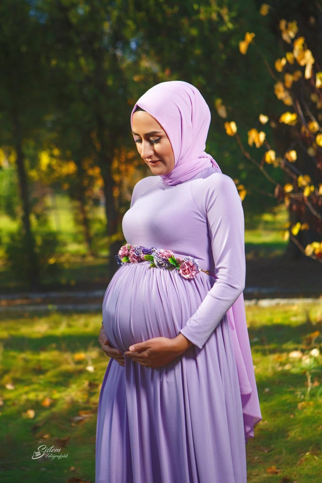 Hadija // Muslim Maternity Dress Islamic Dress for Maternity - Etsy