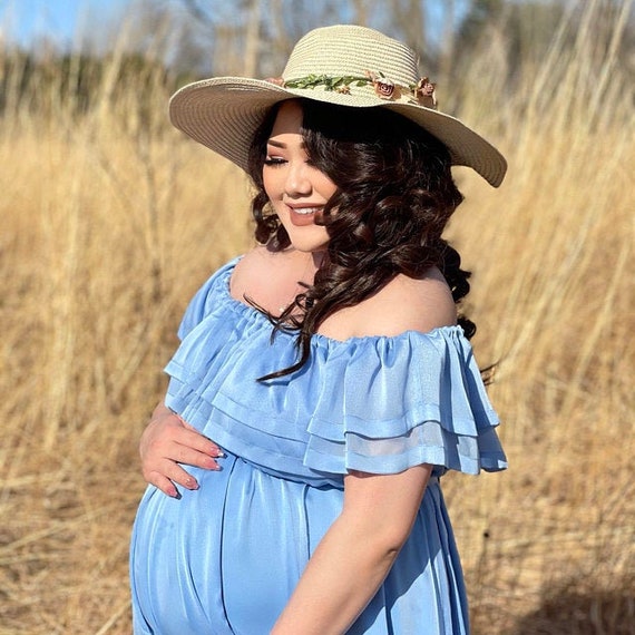 Ciara // Vestido de maternidad para sesión de fotos Vestido - Etsy España