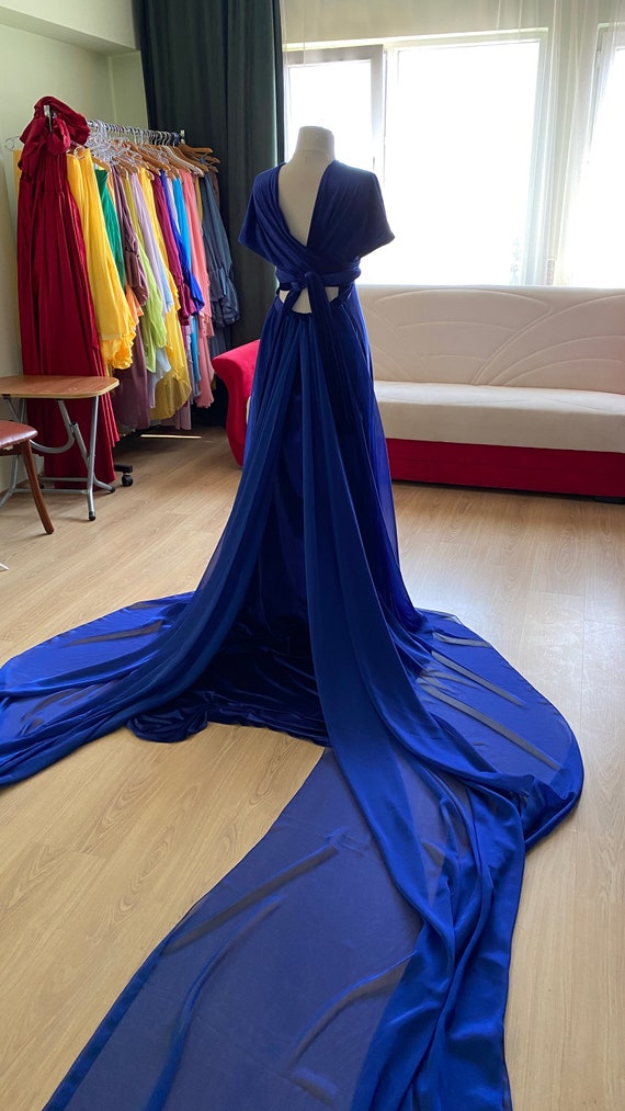 Royal Blue Mermaid Prom Dress, Bridesmaid Dresses, Evening Dress, Danc –  Promcoming