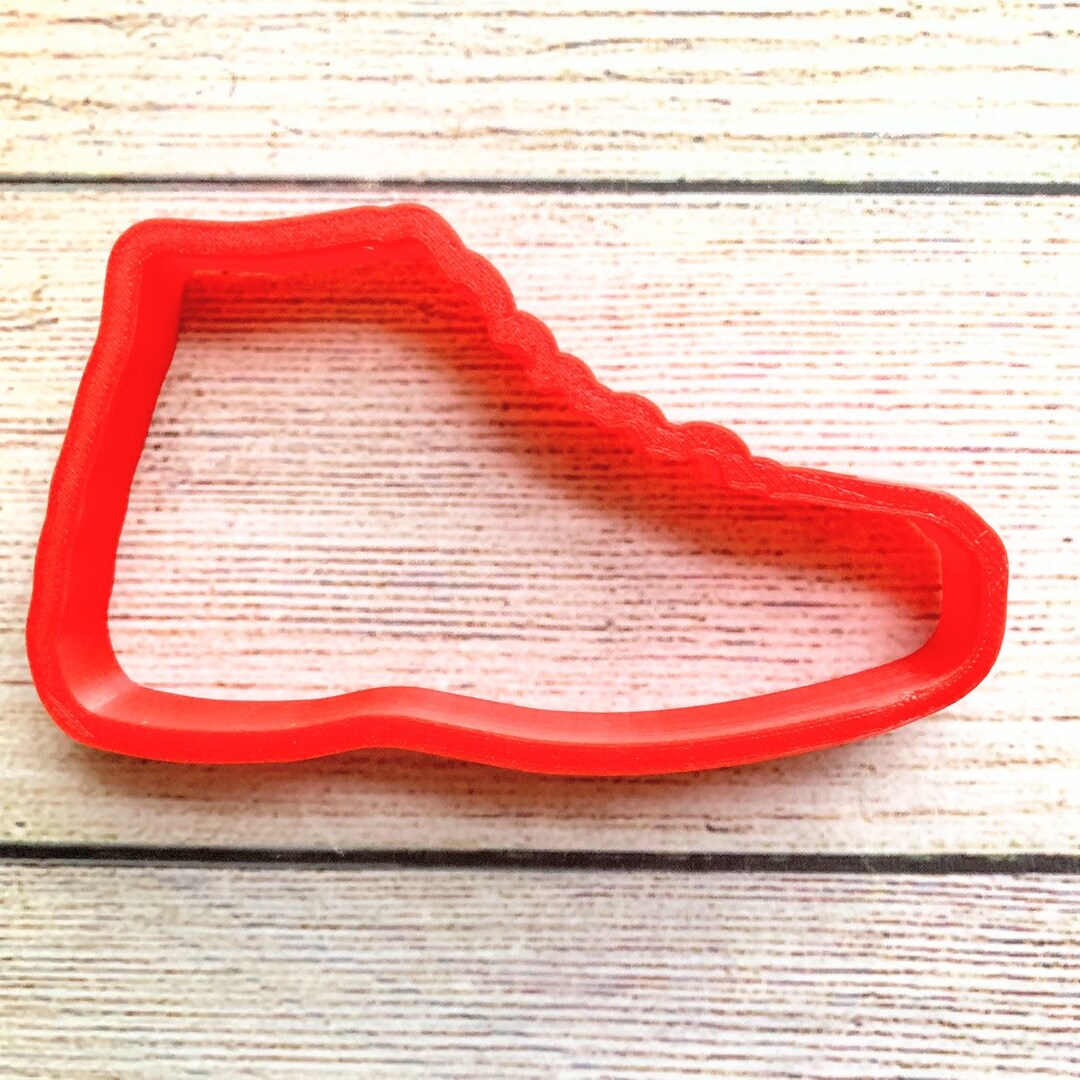 Hightop Sneaker Cookie Cutter/sneaker Cookie Cutter Etsy