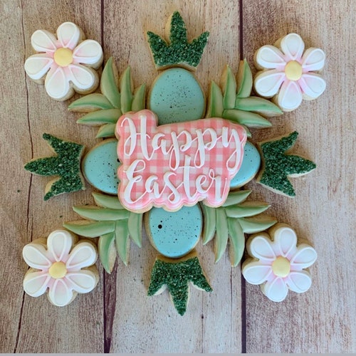 Easter Bunny Cookie Cutter Set Easter Cookie Cutters Etsy