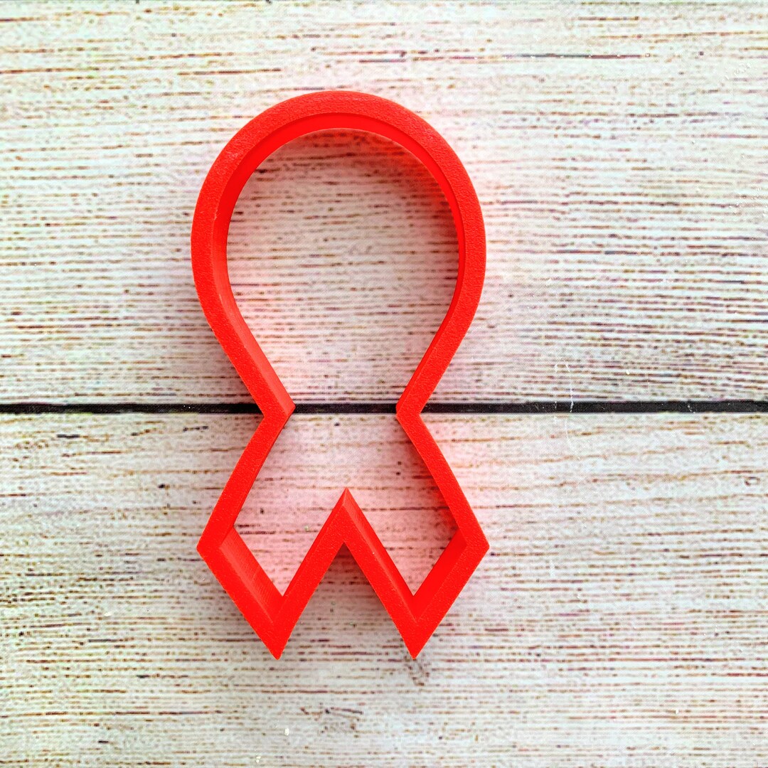 Awareness Ribbon Cookie Cutter/awareness Ribbon - Etsy