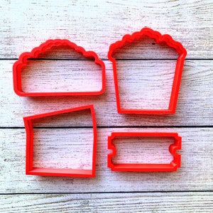 Movie Set Cookie Cutters/Movie Theme Cookie Cutters