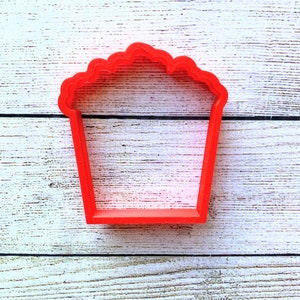 Popcorn Bucket Cookie Cutter/Popcorn Cookie Cutter/Popcorn/Movie Theme/Movies