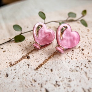 Earrings - Heart balloons